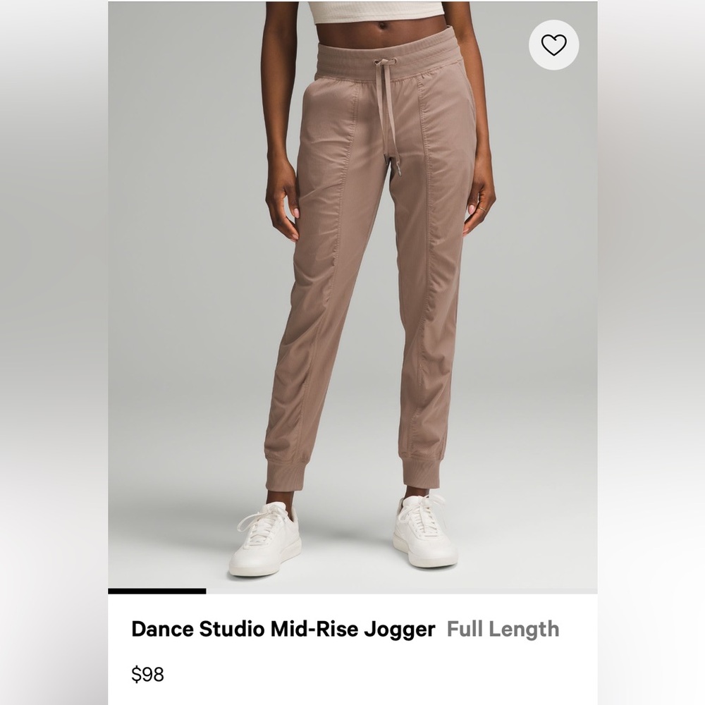 Lululemon Dance Studio Mid-Rise Jogger Full Length